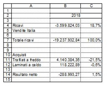bilancio di verifica